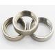 Brass Knurl Machining Customized Nut Locking Ring Zinc Plate Surface