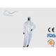 Eco Friendly Disposable PPE Coveralls Elastic Wrist Style CE120 Certification