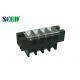 16.0mm Pitch Perforation Through Panel Terminal Block Connector 600V 75A