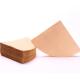 40 Pcs Cone Shaped Wood Pulp Coffee Filter Paper For Drip Coffee Filter