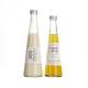 250ml / 350ml Fruit Juice Bottle , BPA Free Soda Lime Glass Tea Water Bottle