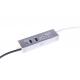 60W Flameproof 24V LED Strip Driver , Ultralight Outdoor Switching Power Supply