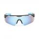 UV Protected Mirror Lens Winter Cycling Glasses Polarized Half Rim For Man