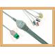 Spacelabs ECG Patient Cable 17 Pin One Piece 5 Leads Grabber IEC