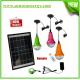 Rechargeable solar energy lamp, solar emergency hom lighting kits with remote controller