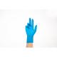 Blue Kitchen Chemical Resistant Disposable Nitrile Gloves 9inch Non Medical