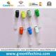 Colored Plastic Lanyard Alligator Lid Clips W/PVC Tape Office Fastener