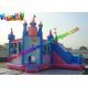 Frozen Princess Inflatable Bouncer Castle , Princess Jumping House For Kids