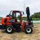 3500kg 4t 5 Ton All Terrain Forklift 4wd Diesel Equipped Epa Or Euro V Engine With Ce