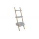 Contemporary Knock Down Bamboo Legs 20KG Step Ladder Bookcase