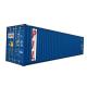 13.55m Used Metal Storage Containers High Cube Dry Cargo Shipping