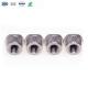 M2 M3 M4 M5 M6 M8 4#-40 6#-32 8#-32 10#24 10#-32 1/4-20unc Cone Knurled Stainless Steel Insert Nut CNC Turning Parts