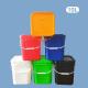10L Square HDPE Plastic Container For Dry Goods Packing Liquid Storage