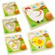 3D Chicken Growth Process Wooden Multi Layer Puzzle