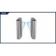 Brushed Movement of Flap Barrier Gate Turnstile Access Control Stainless Steel