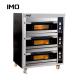 Multi - Functional Commercial Electric Baking Ovens 3 Deck 6 Tray