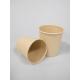 Disposable Soup Ice Cream Container Compostable Biodegradable Takeaway Paper Bowl