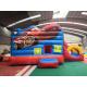 Red Racing Cars Kids Inflatable Bounce House With Slide / Jumping Blow Up Castle