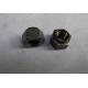 Iron Material Insert Hex Lock Nut , Hot Dipped Galvanized Nuts Metric Standard