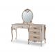 Classic Hand Carved Luxury Wooden Dressing Table With Mirror