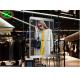 Customized Outdoor Super Slim HD 64x32 4.81mm Transparent LED Screen