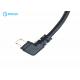 Right Angled Custom Cable Assemblies Micro USB B Male To 6 Pin Molex51021 1.25mm Pitch