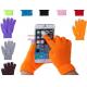 Soft Cotton Touch Screen Gloves Ladies Women Men Winter Warm Wrist Gloves For Mobile Phone Tablet