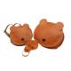 Zipper Closure CPC Cowhide Leather Purses Cute Backpack For Kids Girls