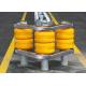Modular Design Cushion Rolling Road Barrier For Intersection Crossing Road