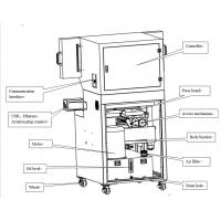 Manual Number Plate Embossing Machine , Number Plate Maker Long Life Time