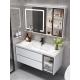 Waterproof Shopping Centers Floor Bathroom Cabinet With Drawers