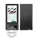 Black 32 Inch Wall Mount Self Service Printing Kiosk For Bank Hotel