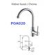 Plastic Basin Sink Deck Mounted G1/2 Toilet Hand Faucet