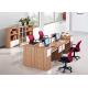 Modular Melamine Office Furniture Staff Cluster Desk 25mm Table Thickness