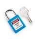 Popular Short Steel Shackle safety lockout padlock