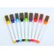 Non Toxic Risk Board Game Accessories / White Chalk Whiteboard Marker Pen Multi Color