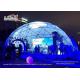 Liri 15m Diameter White Color Geodesic Dome Tents For Outdoor Event Or Exhibition
