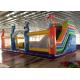 Inflatable Amusement Park With Big Slide Fire - Resistant For Party