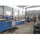 PVC PP PE Steel Plastic Profile Extrusion Line , Wood PVC Profile Making Machine