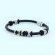 Factory Direct Stainless Steel High Quality Silicone Bracelet Bangle LBI09