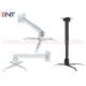 Smart Office Projector Cold Rolled Steel Dual Projector Ceiling Retractable Mount Kit Bracket 43~65 cm