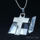 Fashion Top Trendy Stainless Steel Cross Necklace Pendant LPC67
