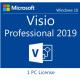 32/64 Bit Bind Ms Account Microsoft Visio 2019 Professional Plus