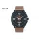 BARIHO Water Proof Men's Quartz Watch Cheap High Quality Fashion Leather Band  M523