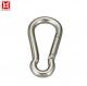 Huiding M10 Carabiners 316 Stainless Steel Snap Hooks 10mm*100mm For Marine