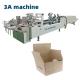 CQT-1300WK-2 Corrugated Paper Box Folder Gluer Machine Cardboard Box Gluing Machine