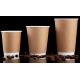 Double Layer Hollow Paper Coffee Cups Thickened Disposable 8 Oz To 22 Oz