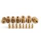 Non Standard New Energy Auto Parts OEM CNC Machining Brass Parts ISO9001