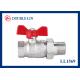 Revolve Nut Male X Female 25 Bar Brass Ball Valves