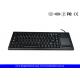 87 Keys Plastic Keyboard With Mini Trackball In US English Layout And USB Interface